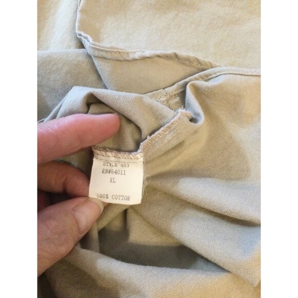 Rare Gadol Little Palm Island X The keys Men's XL Xtra Large Khaki Fishing Shirt - Picture 5 of 6